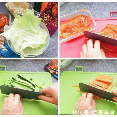 小胸|#烤究美味 灵魂就酱#减肥也要吃的豆皮寿司卷