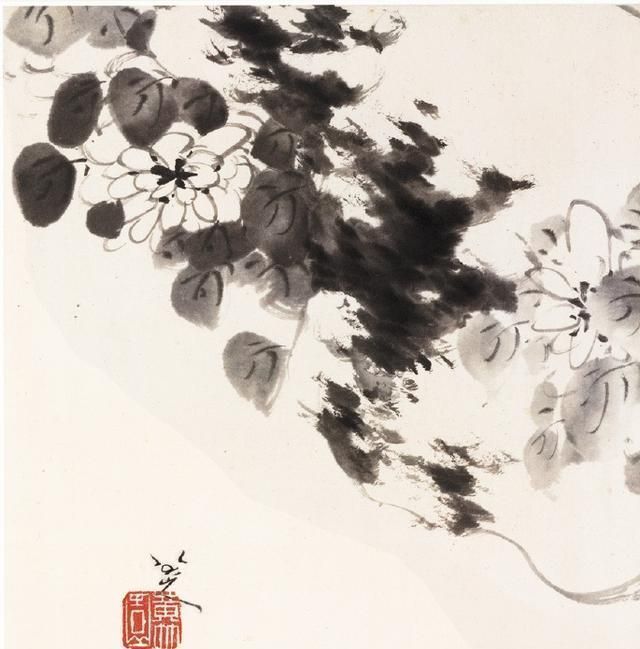 作品$八大山人的小品花鸟图:意境超过齐白石,笔法空灵布局巧妙大胆