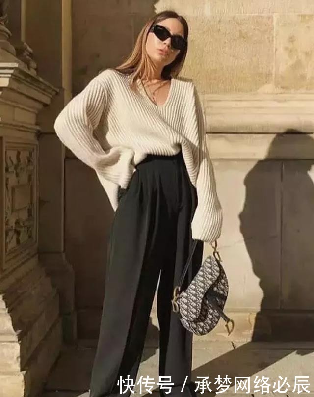 上衣|“时尚宠儿”阔腿裤又来了,今冬流行搭配这几款上衣,谁穿谁好看