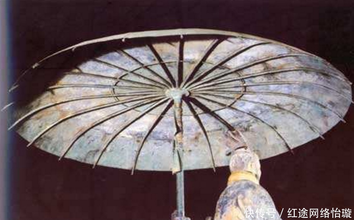 秦始皇陵铜车马惊艳世人,看似遮风挡雨的大伞,才是真正的黑科技