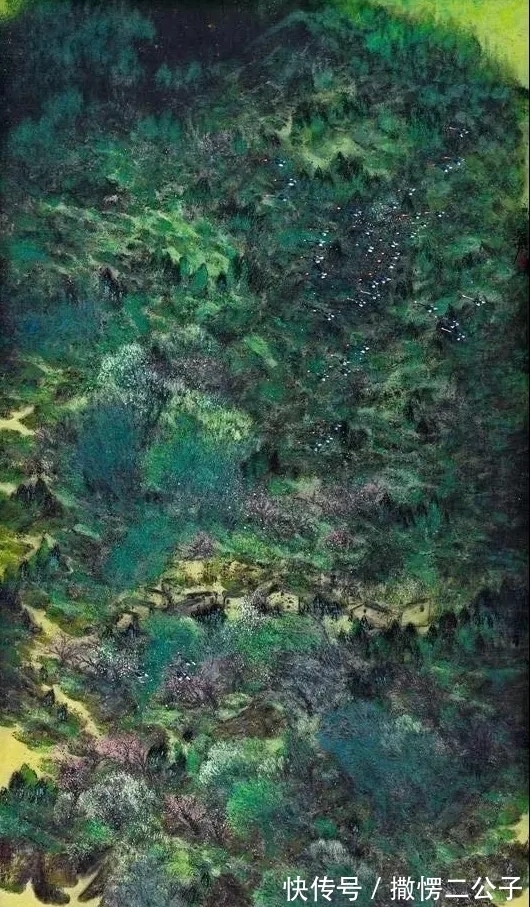 山水画@幽深凝重｜孙宏涛彩墨山水画