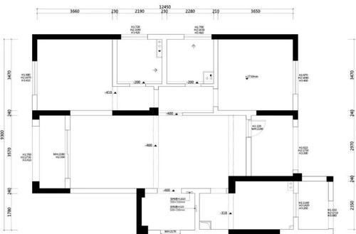 打通|120㎡两房两卫,餐厨客空间打通,5.6W打造原木居酒屋