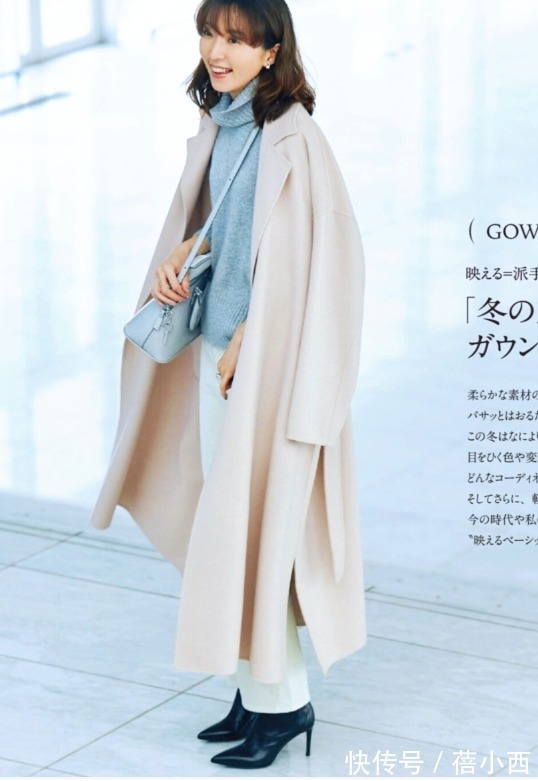 针织衫|气质女人穿大衣更爱“极简风”,低调沉稳且大气,40+穿更高级