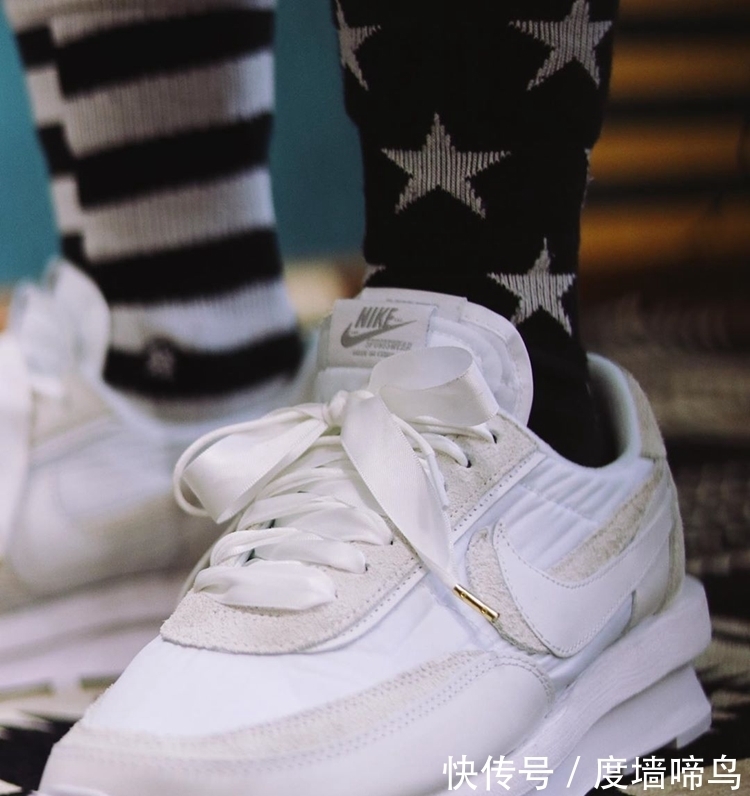 ldv 最新上脚图来了!纯色Sacai x Nike LDV Waffle还能这样穿