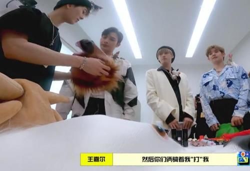 节目组|扮马被骑，王嘉尔为《拜冰7》付出太多，李雪琴都看不下去