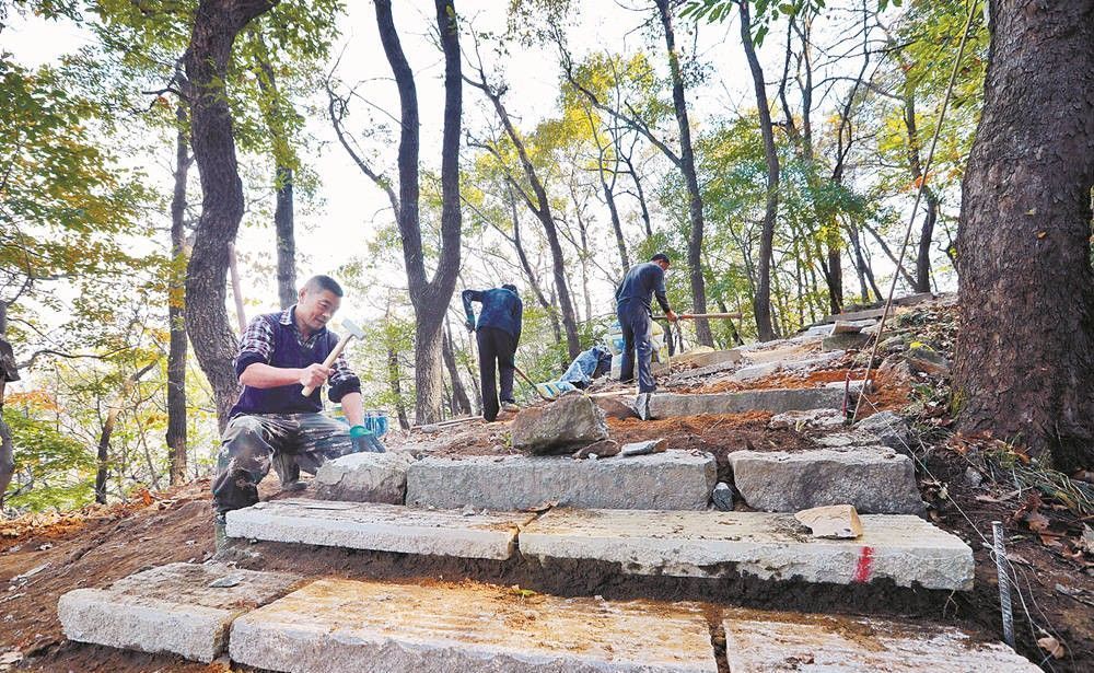 古道|鸡公山登山古道全线改造升级