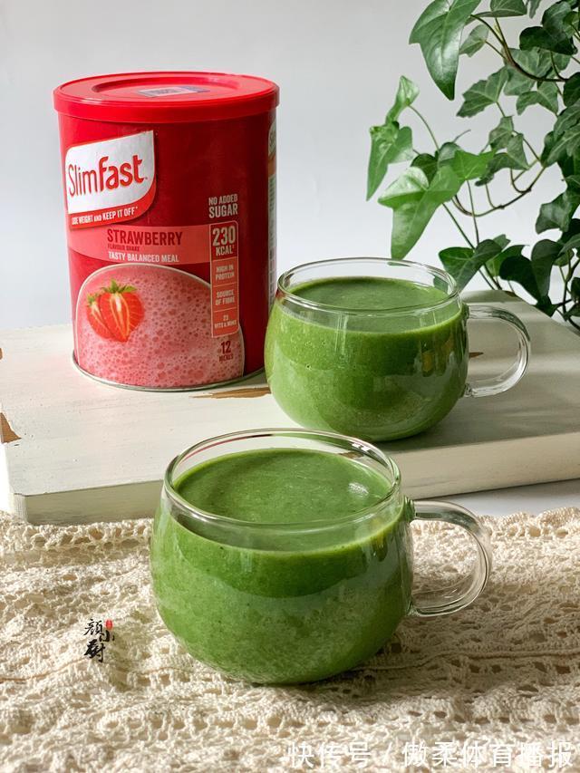 奶昔|夏天轻断食，这奶昔适合晚餐喝，低脂饱腹又简单，我三天两头必做