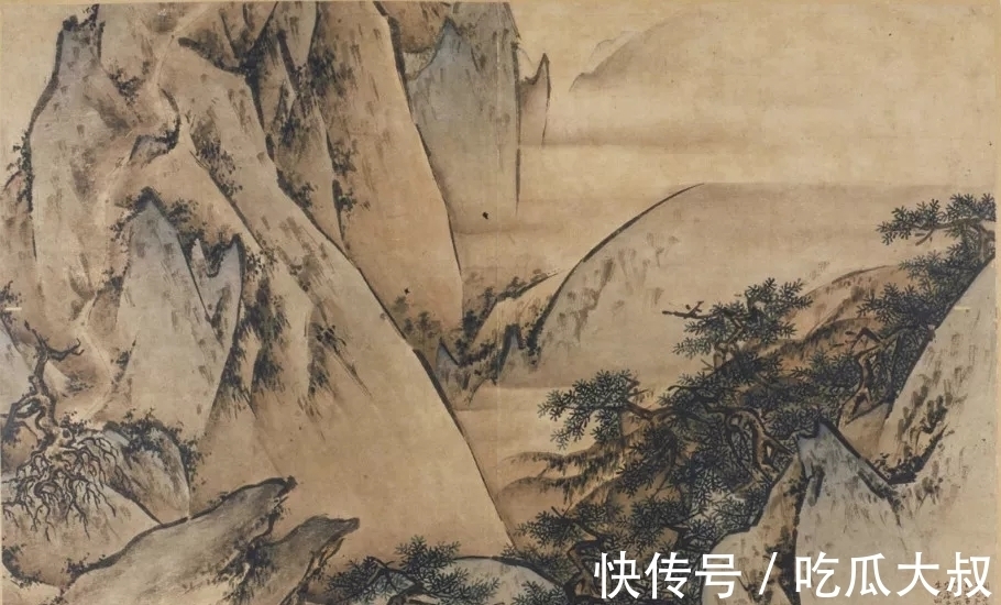 王履&由元入明第一个山水画家,看似宋代绘画,风格奇险,震撼人心!