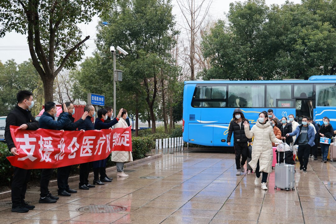 核酸|情暖甬城，嘉善县赴北仑核酸采样医疗队今天凯旋