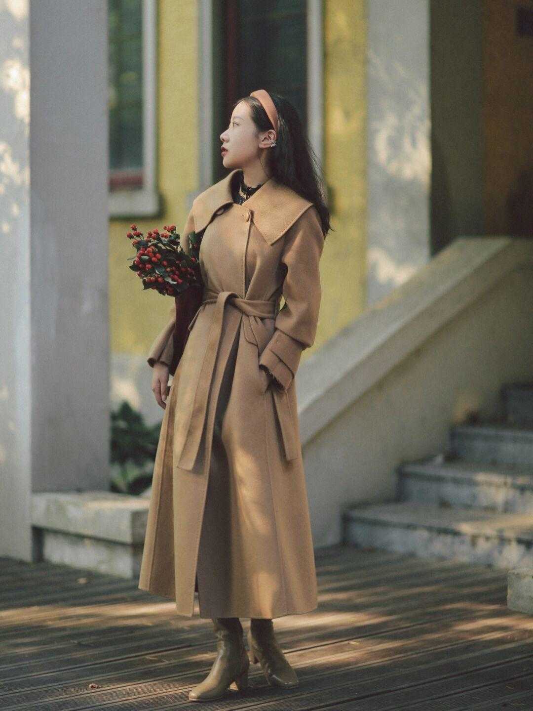 时尚博主 无论怎么穿?还是大地色有魅力,学会搭配思路,让你提升一个气质