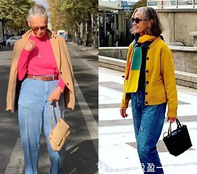 穿搭 70岁也可以很时尚!被法国“时髦奶奶”又飒又美的穿搭圈粉了!