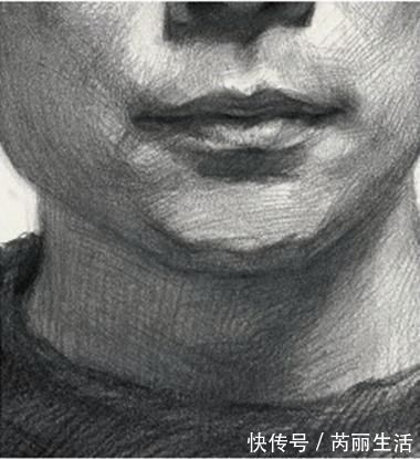 空间感！图南画室丨男青年正面素描头像教学讲解丨联考校考素描头像高分卷