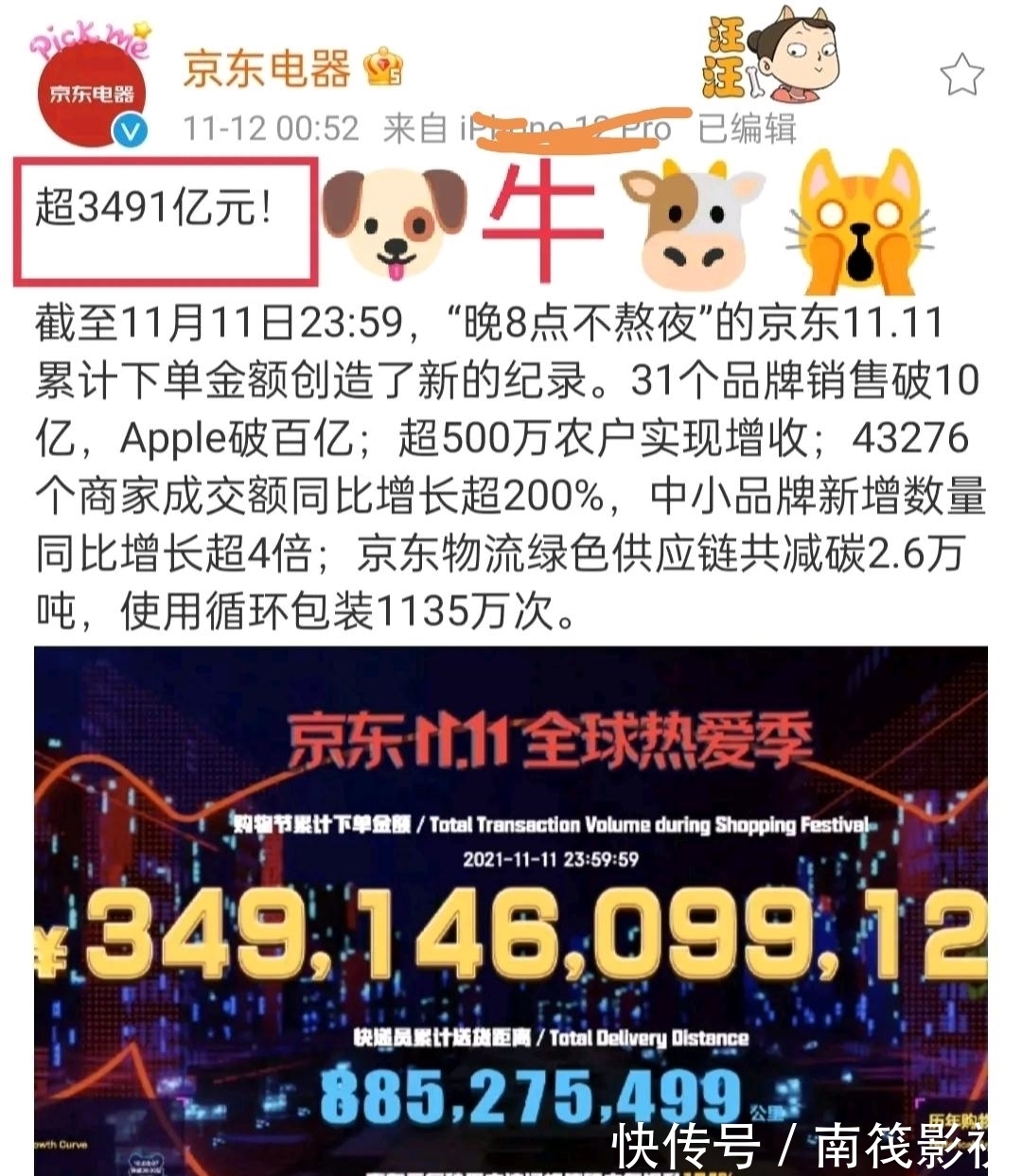 双十一落下帷幕，各品牌播报新战报3491亿，肖战商业价值达天花板