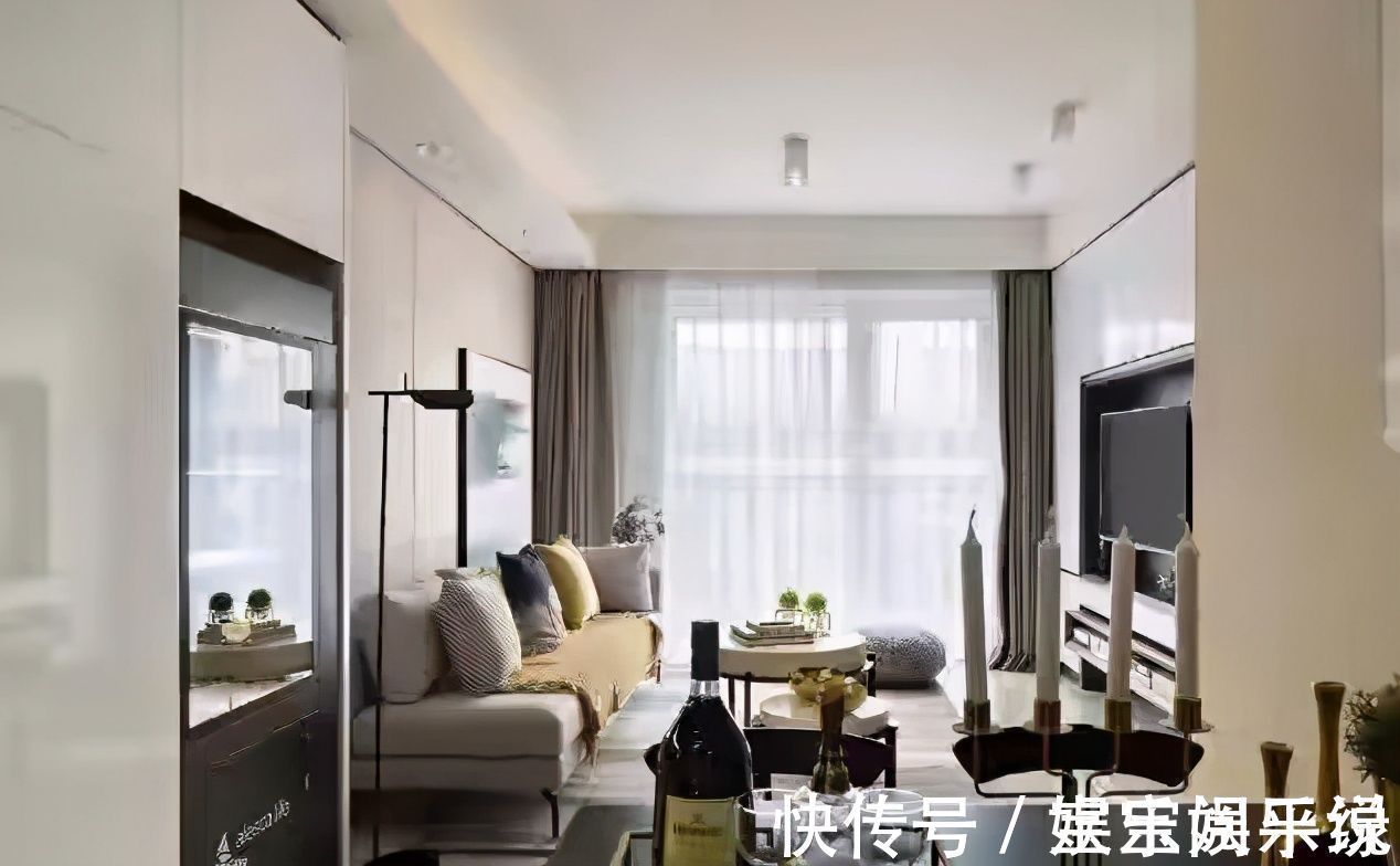 背景墙|90平米小三房,竟然打造了200个储物柜,真的太惊艳了