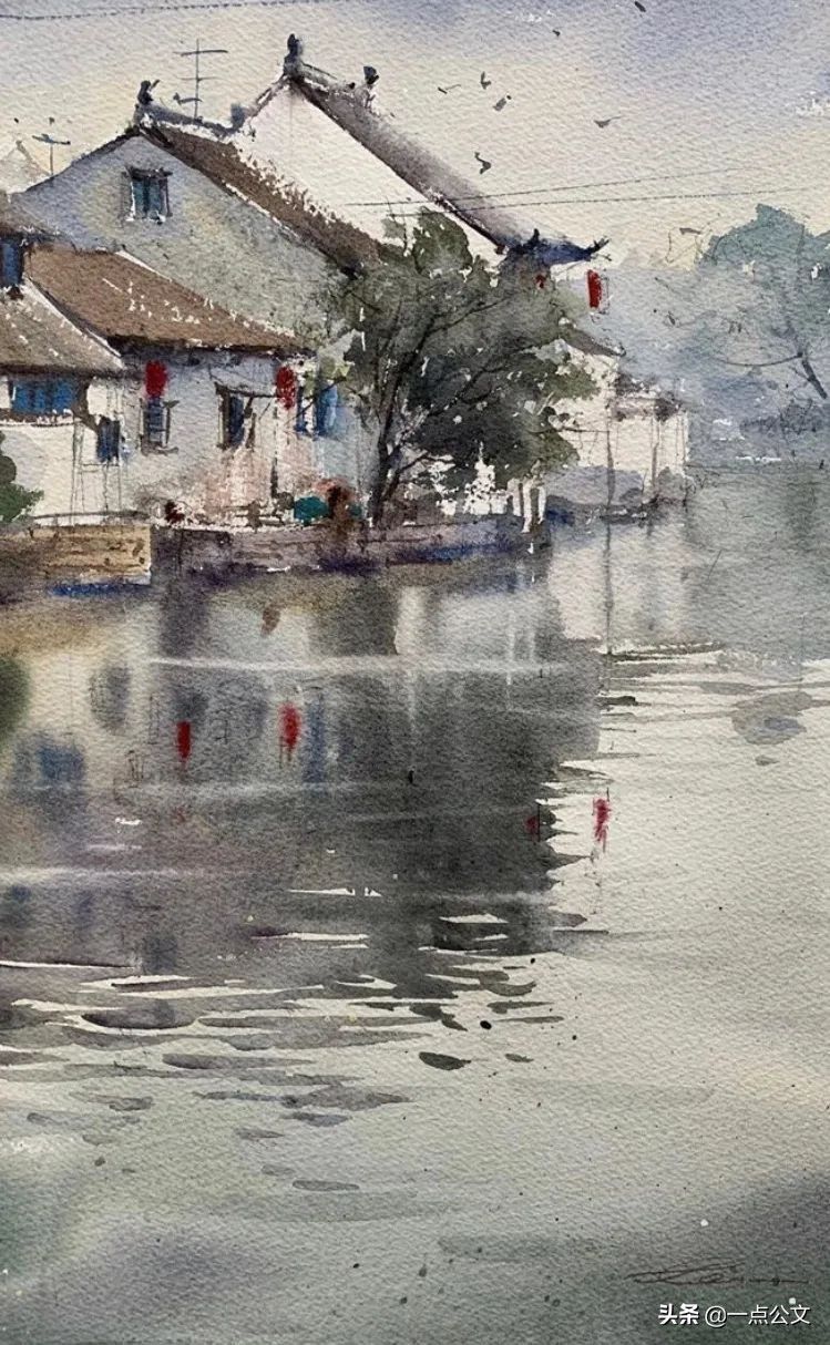 艺术家|流淌的水彩原来是这样的：充满活力与动感