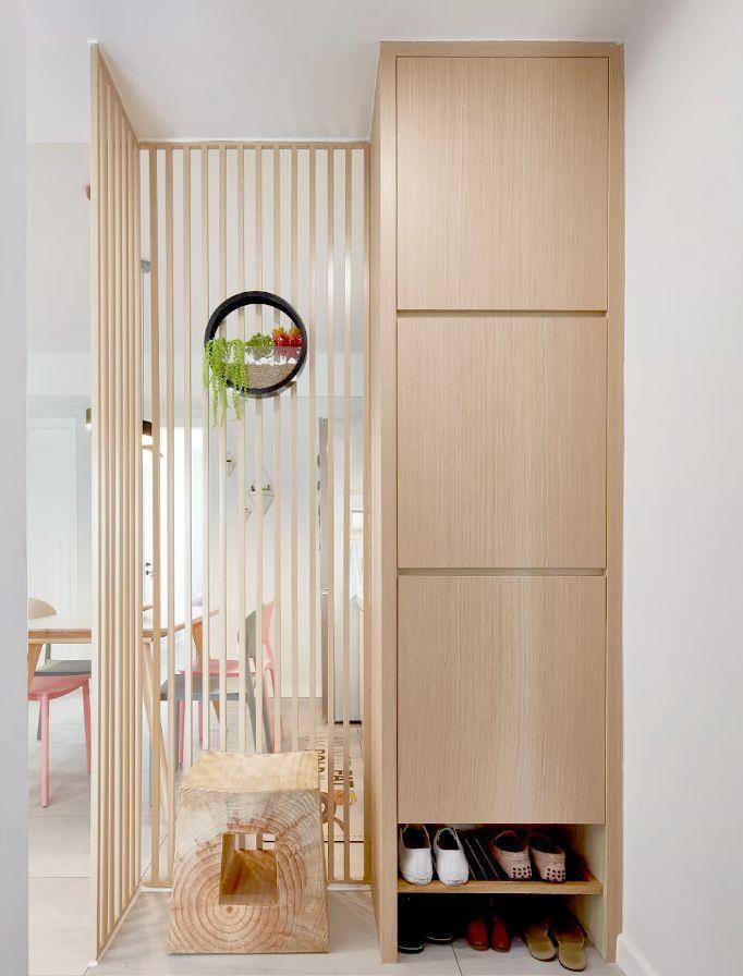 户型|小户型没玄关怎么办？建议这么做个“假玄关”，穿衣换鞋都方便！
