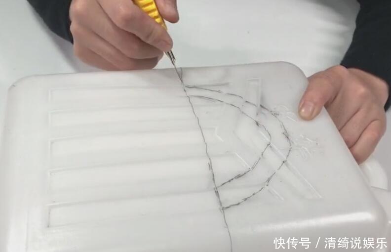 记号笔|塑料桶这样剪一剪，用来收纳洗漱用品超实用，家家户户都用的到！