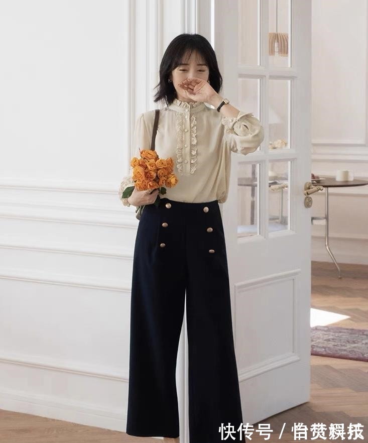 part 40岁女人多穿“纯色上衣”,记住这3个搭配思路,气质远胜同龄人