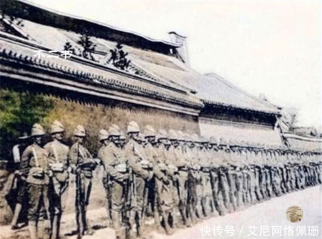 八国联军|镜头下八国联军侵华,耀武扬威在皇城阅兵,见证清末衰落下的耻辱