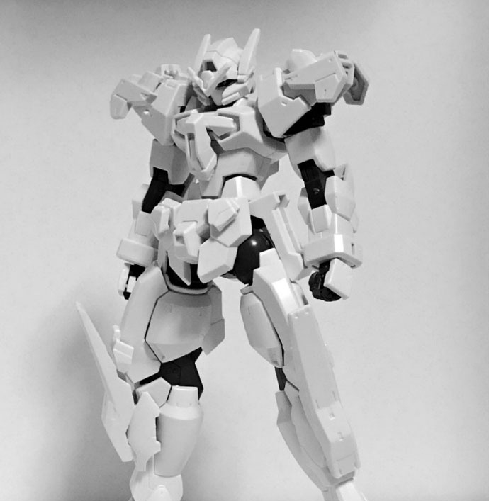 高达AGE巨人改造可变形机车机甲