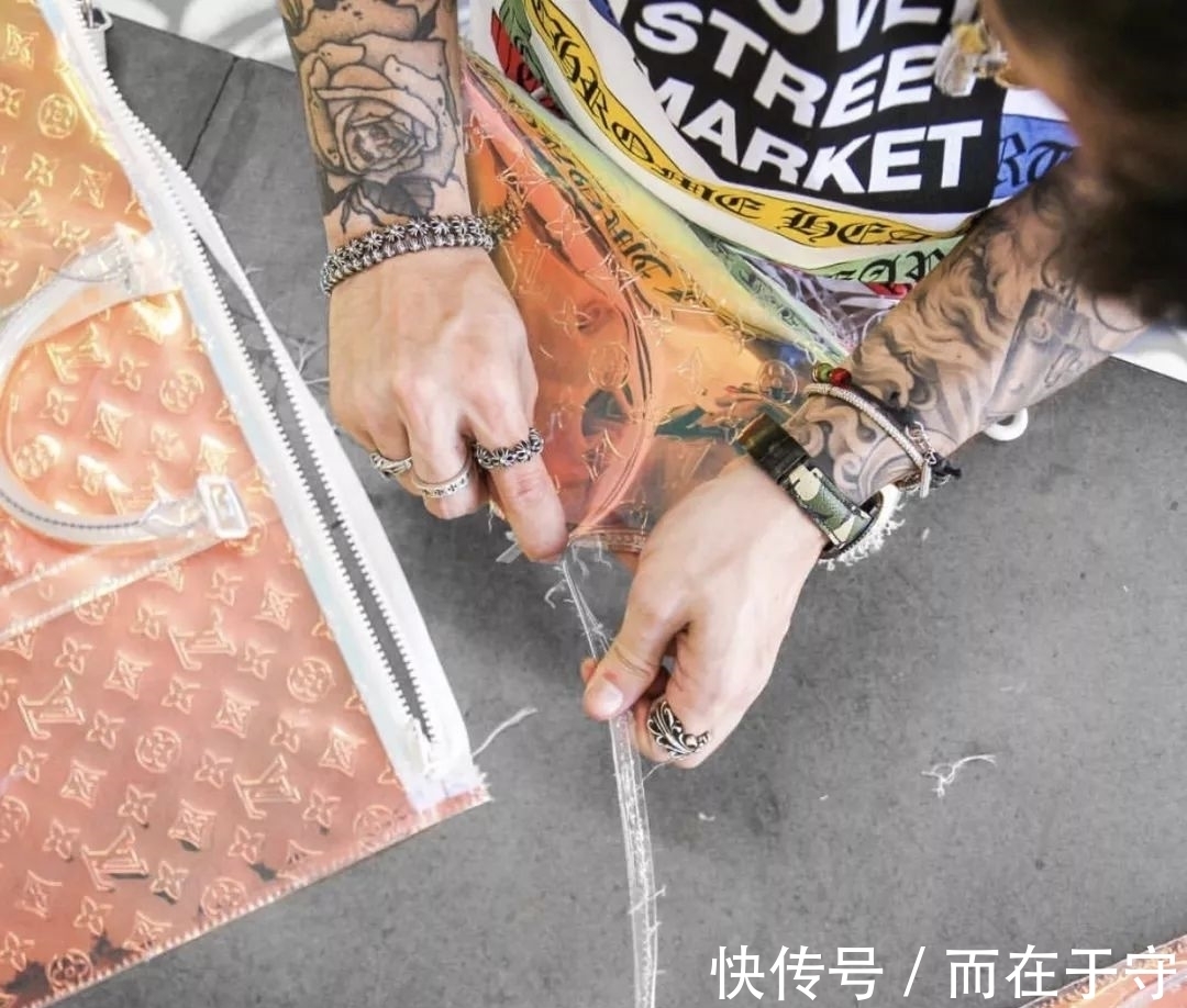 潮流 潮流大神最爱干的事就是把LV、Gucci和爱马仕剪碎做成“假货”?