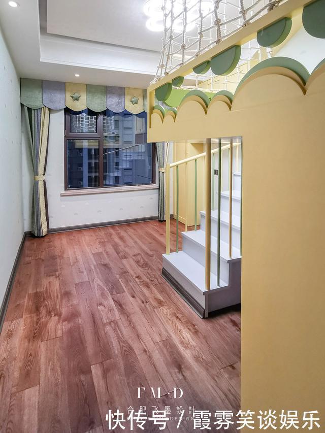 邻居|给孩子打了一张床,挂在空中,踩楼梯上去,邻居:在哪定制的?