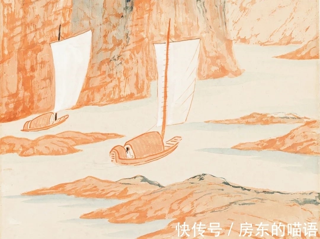 大千!极目苍穹 超以象外:张大千青绿山水杰构《李检法定林萧散图》