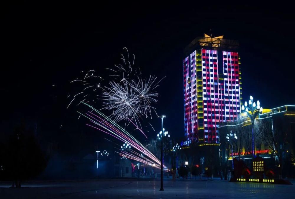 贝壳|玉门灯展高清大图，美翻啦~