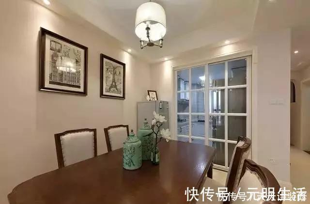 餐厅|晒晒我家158平复式新房，独爱这半墙设计，亲戚却说我脑子进水
