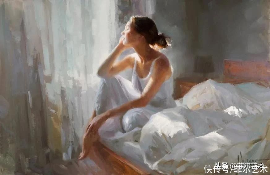 弗拉基米尔&俄罗斯画家弗拉基米尔人体油画里的美女,美得让人难忘