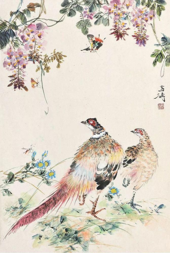 花鸟画|写意花鸟画初学者不要一味追求笔墨!!!