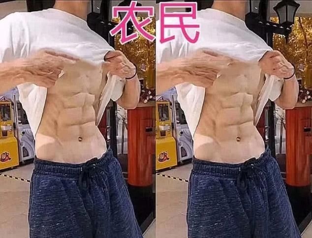 秀腹肌|小学生“秀腹肌”惹不起，大学生还不错，看到农民大叔是王者