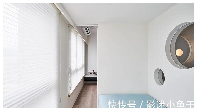 玄关|56㎡小宅，两房变三房，半平米不浪费，一家四口人住太舒服了！