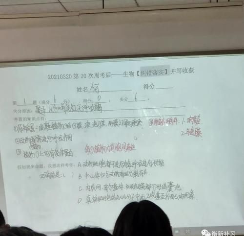 错题就是抓手，就是涨分点！衡新补习，聚力试卷评讲课，共享高效课堂！