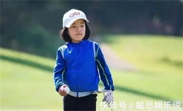 高尔夫球|刘国梁女儿打高尔夫7岁夺冠,8岁获两位数奖牌,几乎没有对手