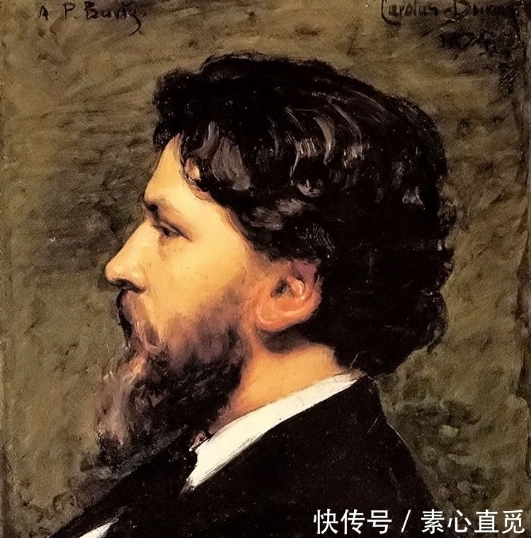 肖像$法国画家,查尔斯·奥古斯特·埃米尔·杜兰德,油画作品欣赏