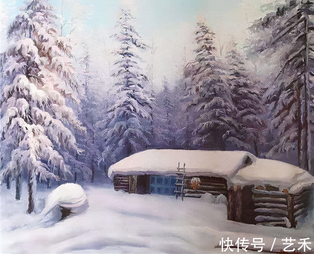 兴凯湖畔|费德英(费鸿)——国家一级美术师作品欣赏