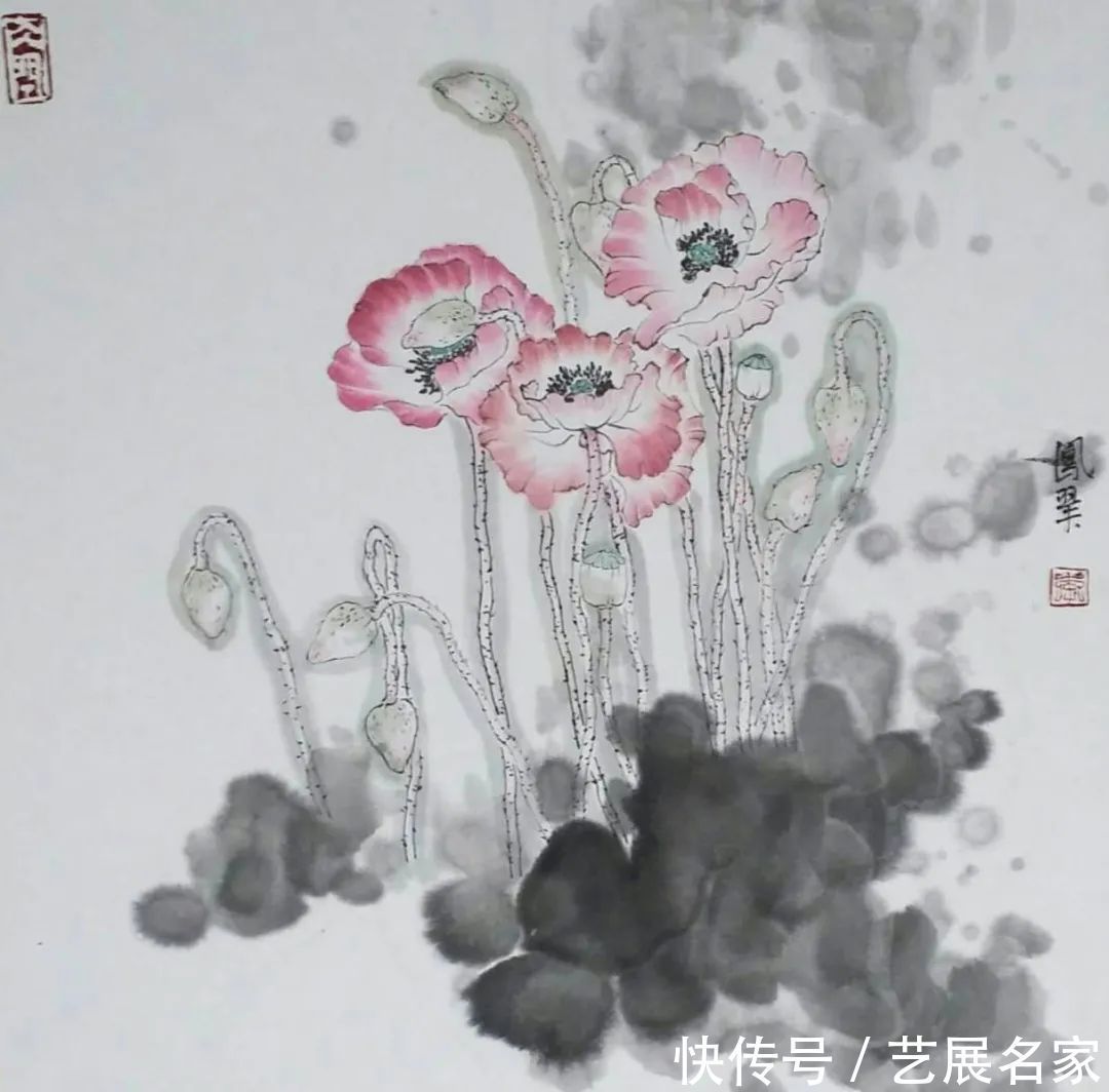 工笔画|【艺展中国】李凤翠工笔画作品欣赏