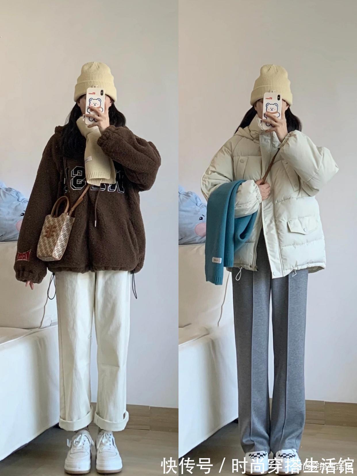 运动裤 今年秋冬就这么穿了!简约高级又气质,不露脖子也照样很美