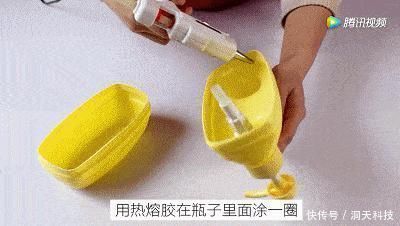 打火机|家里的洗衣液瓶别扔,这样剪2刀,可以省下买熨斗的钱!