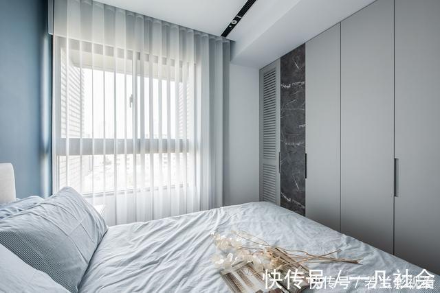 石纹|展开怀抱迎接无拘的晚年人生，89平米清新双人寓所，自由和谐