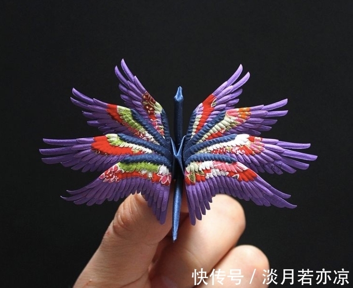 大男人$人糙手不糙,大男人沉迷叠纸鹤,365天不重样,个个堪称艺术品