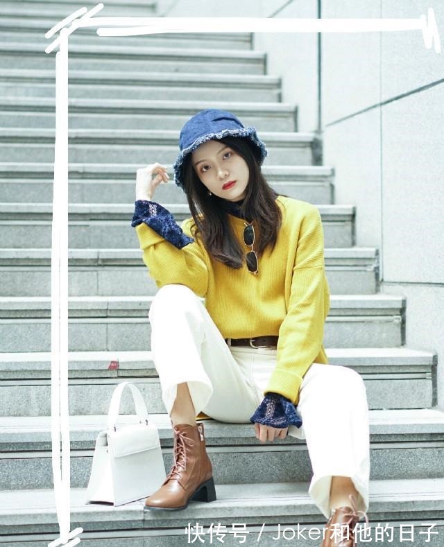 风衣 今秋流行的“阔腿裤+短靴”也太时髦了,高级显瘦,小粗腿有救了!