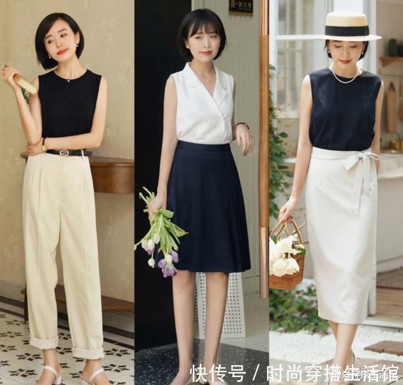 女人|身高不够,搭配来凑!4种穿搭思路,小个子女人照着穿显高又时髦