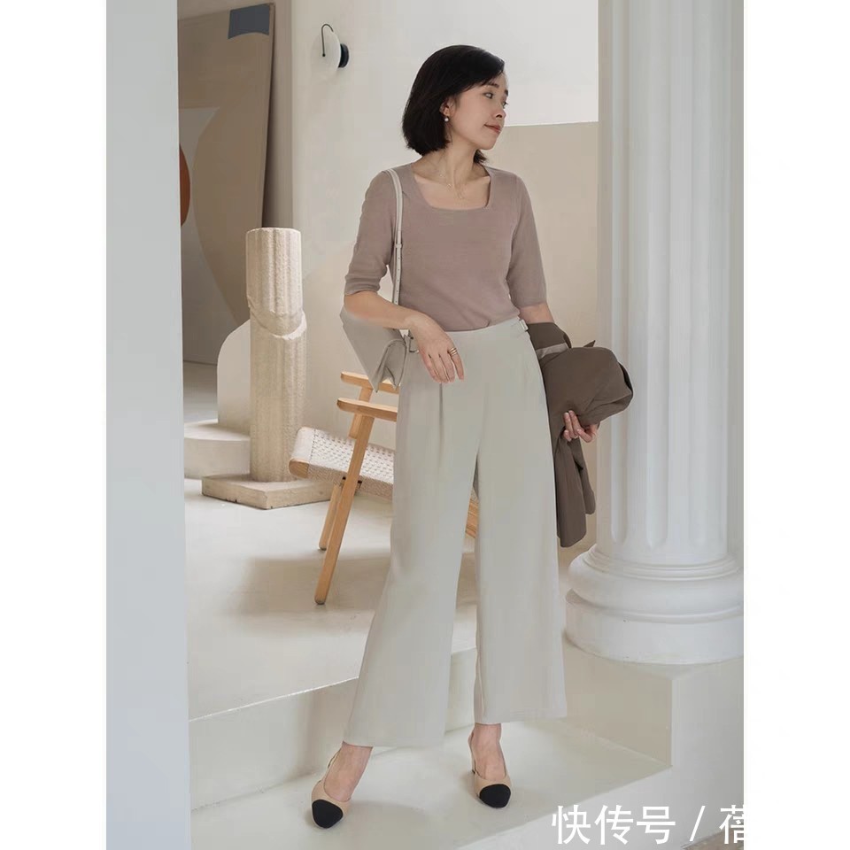 品位|chic!简约!百搭!真正有品位的女人,早秋衣橱里必备“针织衫”