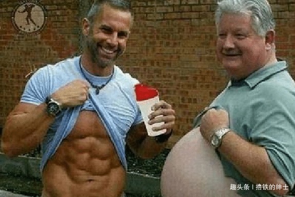 消化体统|年轻时候的健身肌肉男老了以后，身体会变什么样
