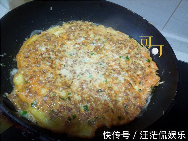 家人|这个煎蛋海陆双汇,外酥里嫩,家人夸我做得特别好吃