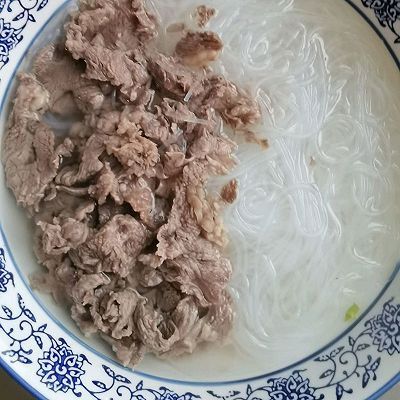 花生油|牛肉粉丝汤