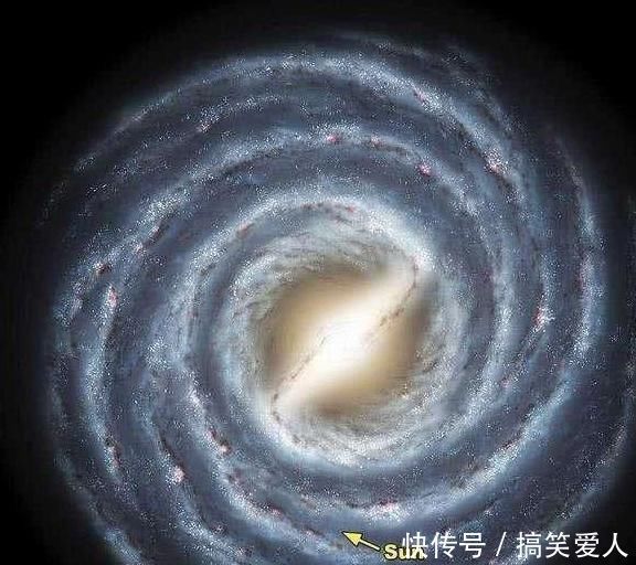 银河系中恒星最密集的地方，这里是太阳系附近恒星密度的7200万倍
