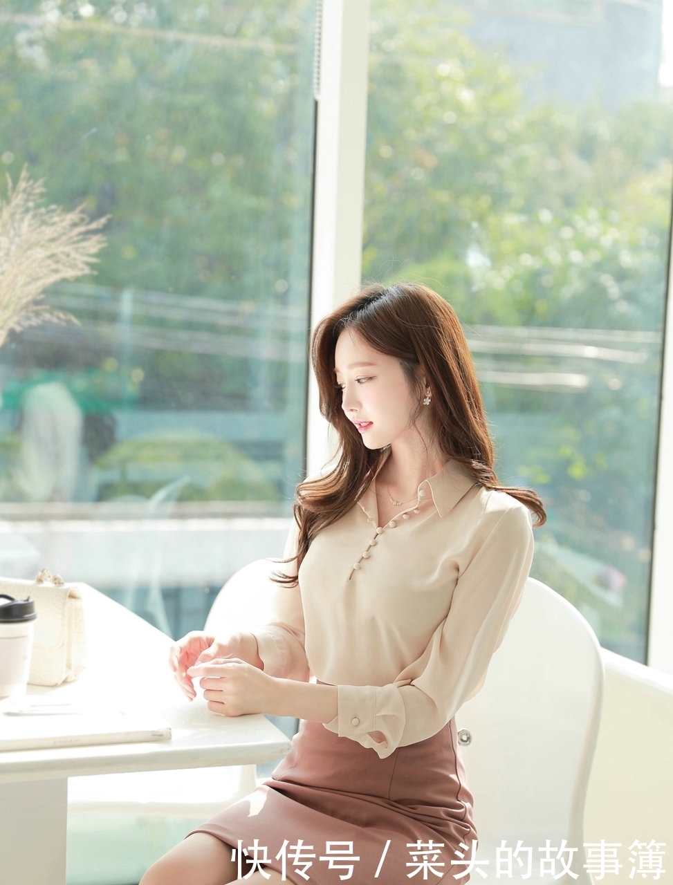 清新甜美的雪纺衫搭配,普通人也可以变成气质优雅的女神!